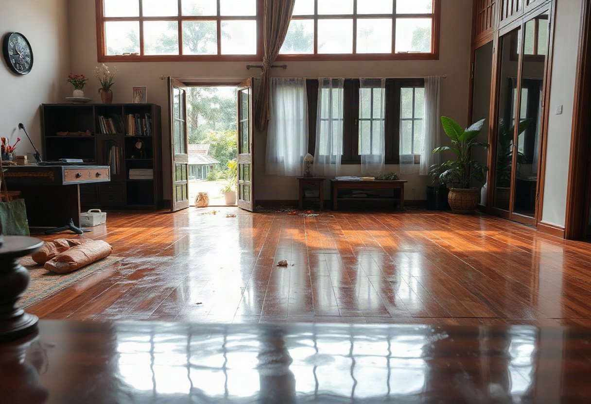 3 cách xử lý nền nhà bị ẩm ướt vào mùa nồm