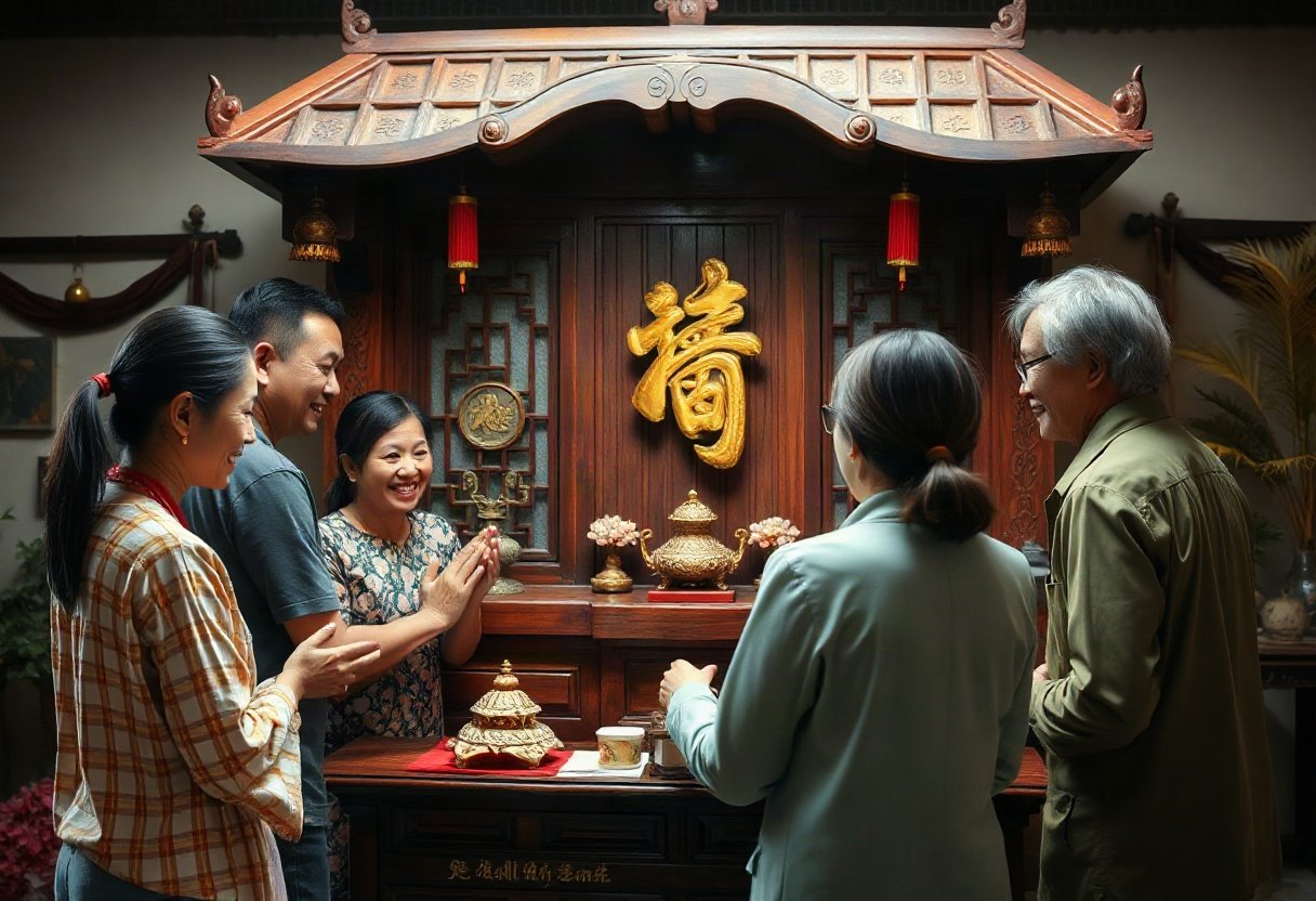 Phong thủy tủ thờ quan trọng