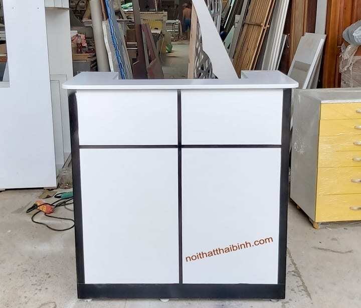 Quầy tính tiền 1m MS 1173 - nhìn tổng thể