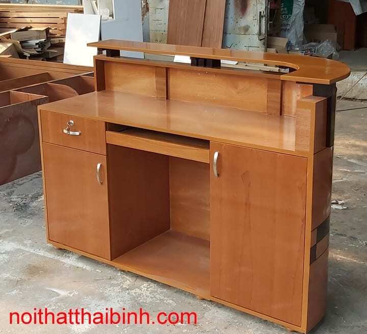 Quầy tiếp tân MS 9985 - nhìn tổng thể