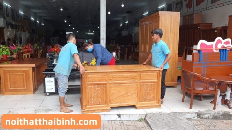 Bàn giám đốc gỗ