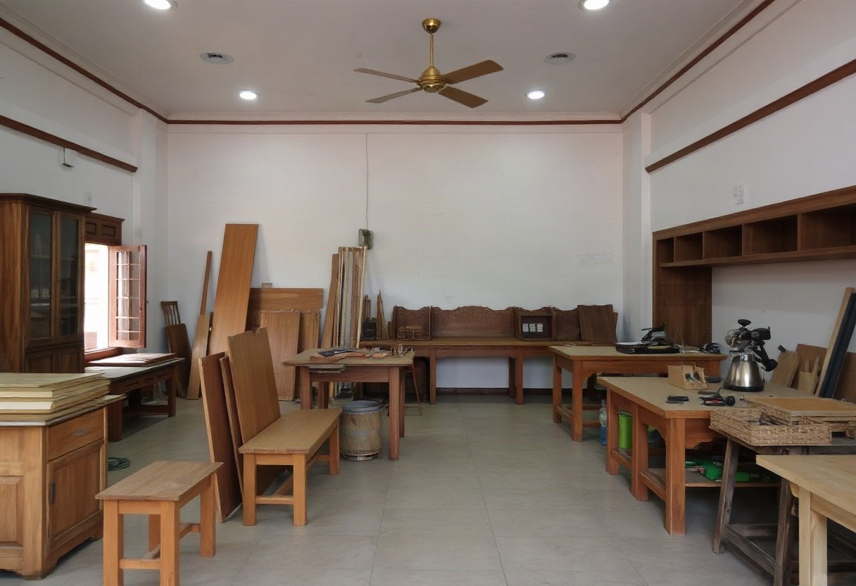 Quy trình sản xuất đồ gỗ nội thất