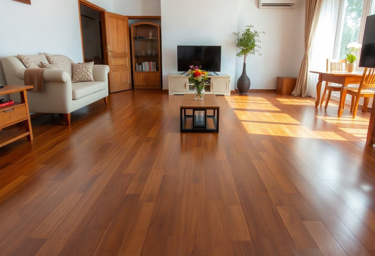 7 lưu ý quan trọng để bảo quản sàn gỗ trong nhà