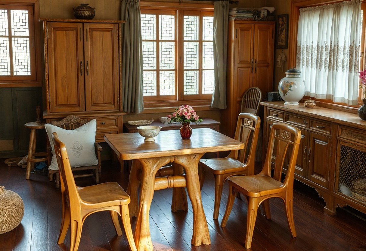 Sản phẩm nội thất từ gỗ găng