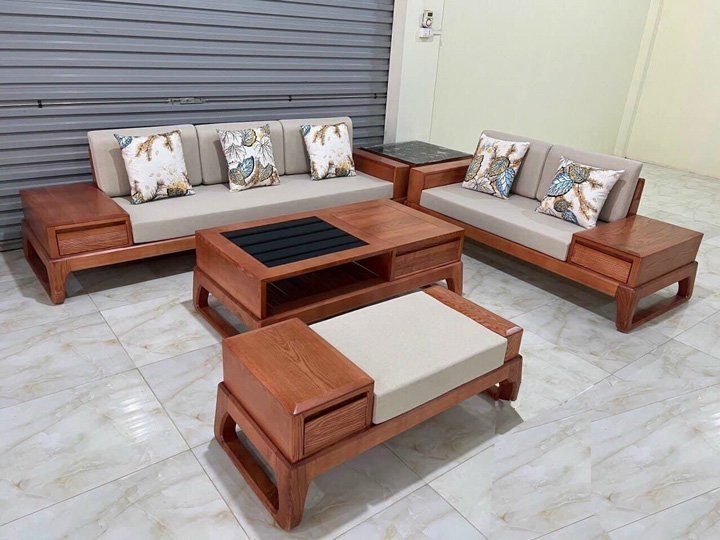 Nơi bán Sofa gỗ cao cấp