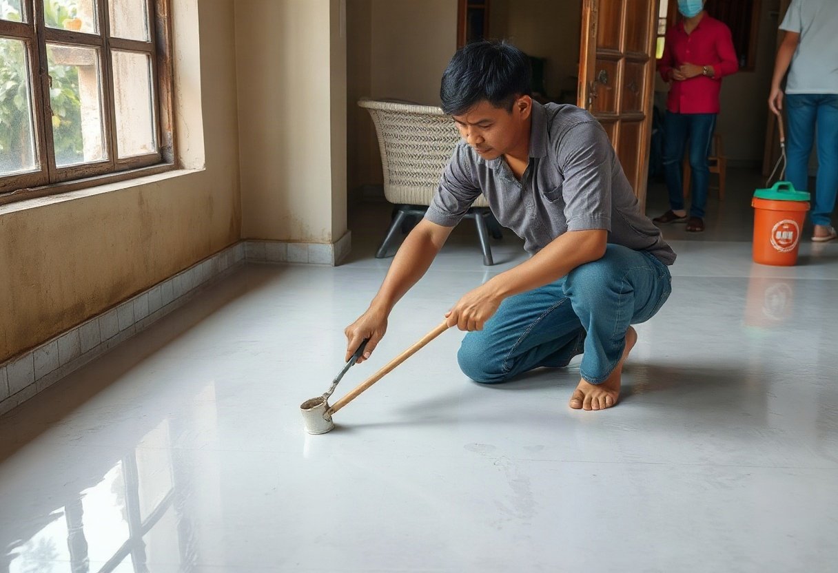 Sơn chống thấm cho nền nhà