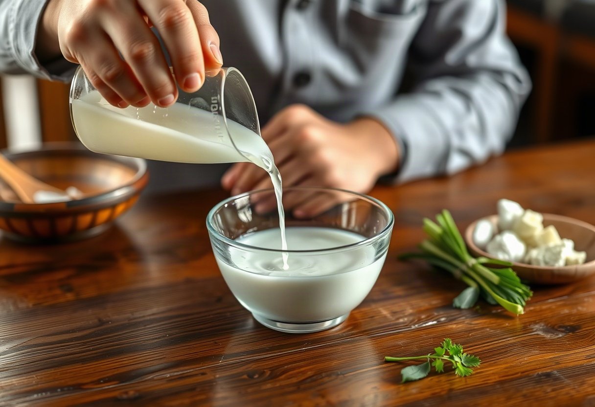 Sử dụng giấm trắng