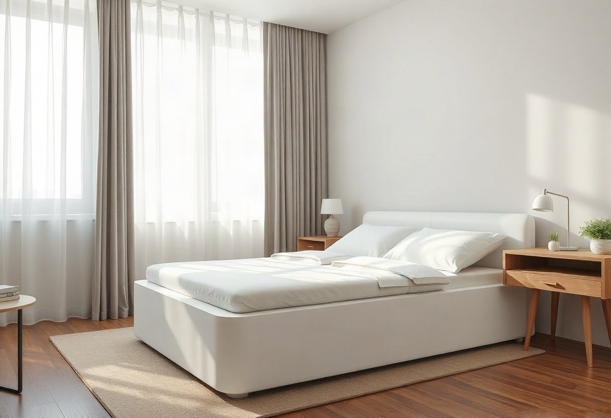 Thiết kế giường gấp thông minh hiện đại