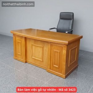 Bàn Làm Việc Gỗ Tự Nhiên Cao Cấp