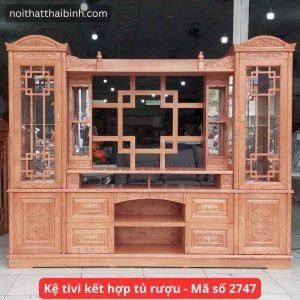 Kệ tivi kết hợp tủ rượu