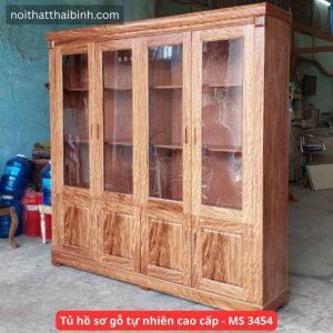Tủ hồ sơ gỗ tự nhiên cao cấp