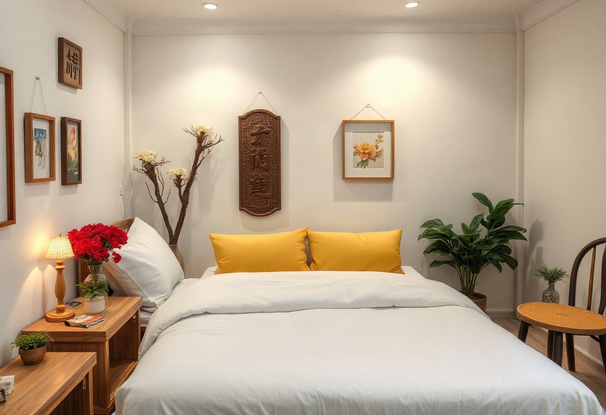 Trang trí phòng ngủ theo phong thủy