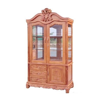 Tủ rượu gõ đỏ 1m2 MS 2733