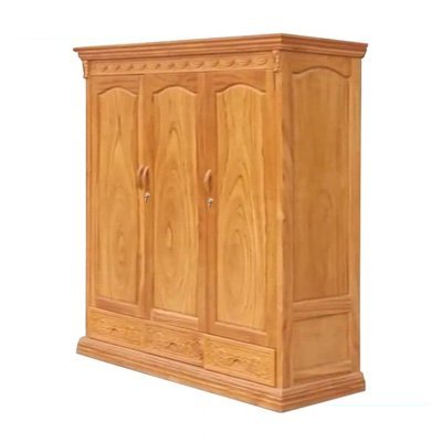 Tủ quần áo gỗ gõ đỏ 1m8 MS 2736