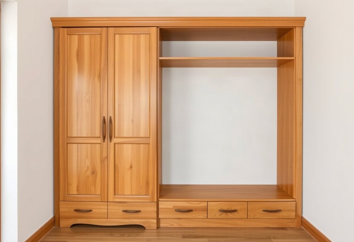 Tủ áo gỗ tự nhiên