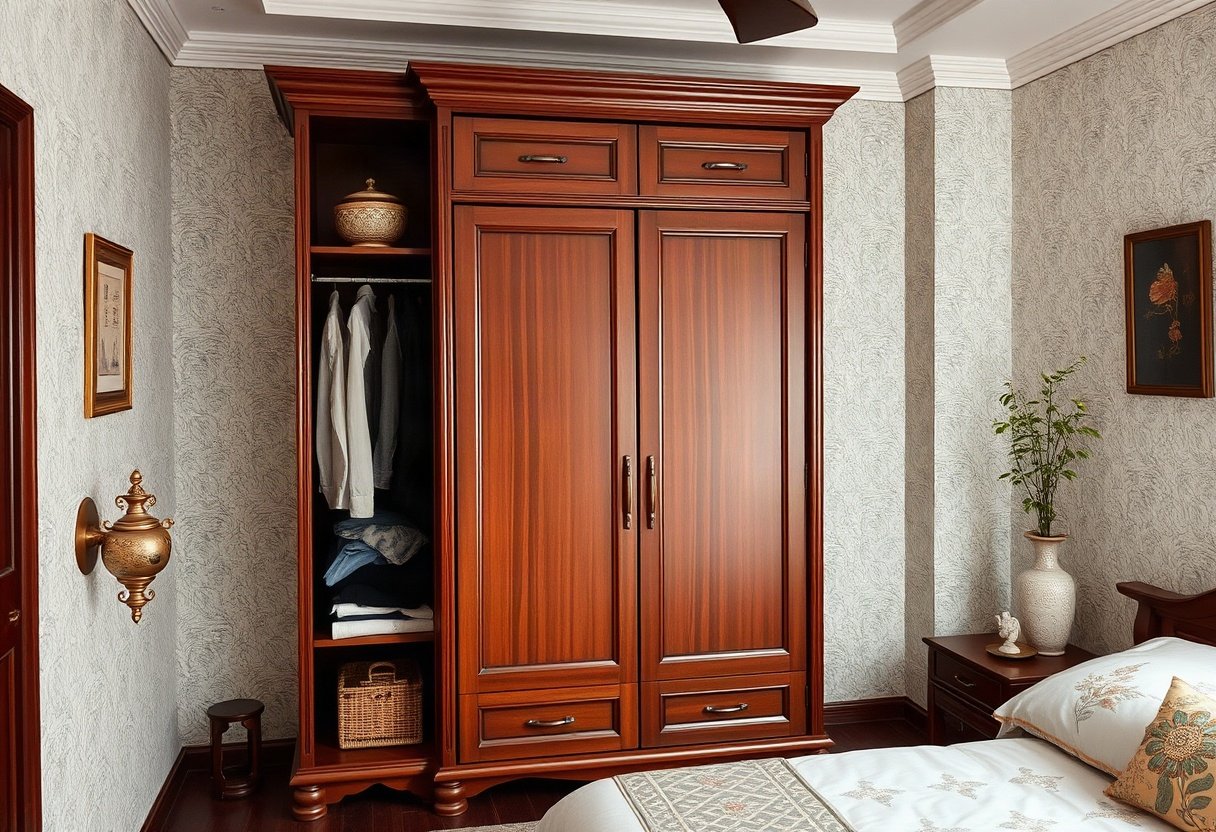 6 mẹo phong thủy tủ áo mang lại bình an hạnh phúc