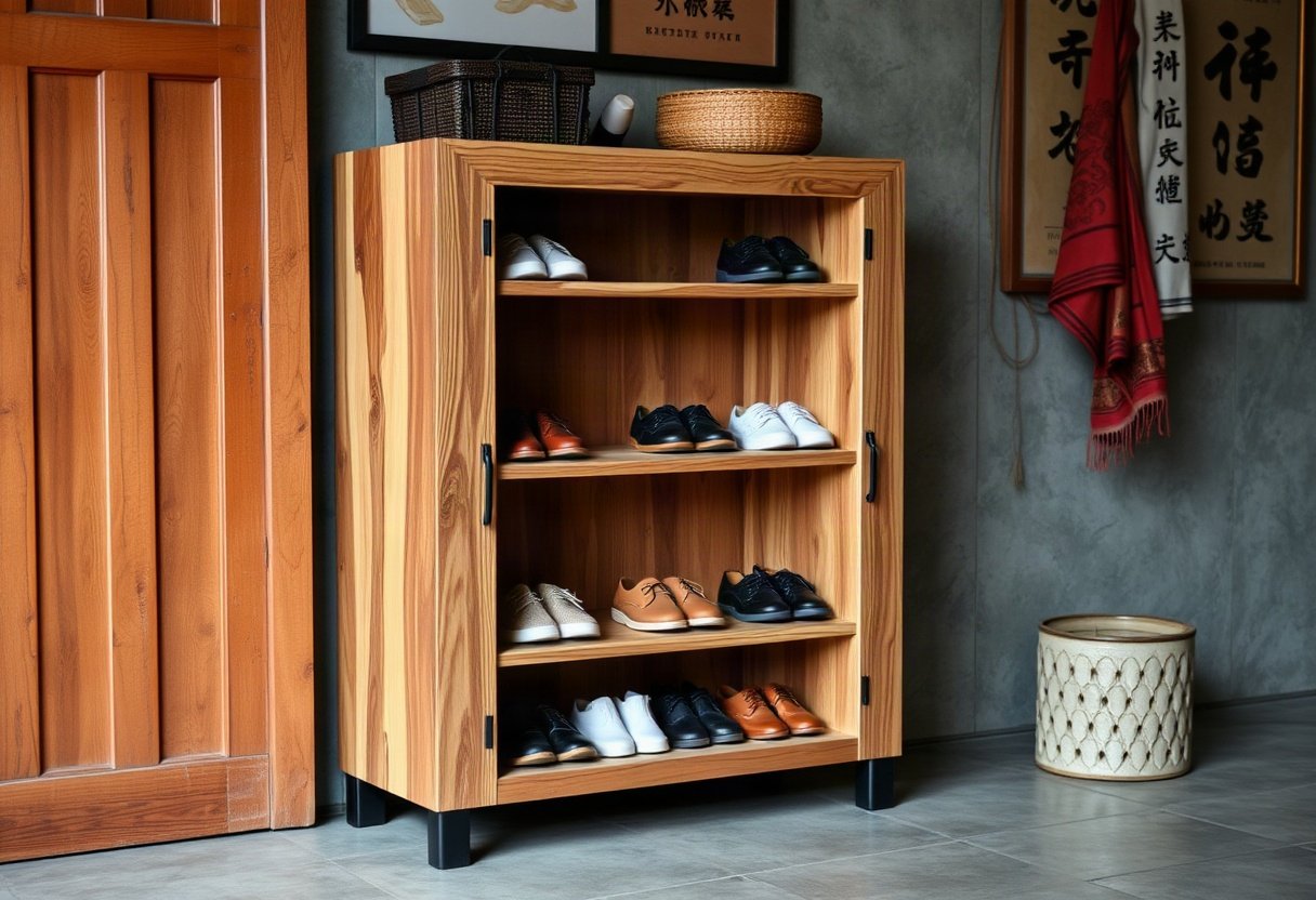 Kinh nghiệm mua tủ giày gỗ công nghiệp hữu ích