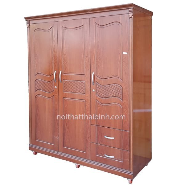 Tủ để quần áo MS 9720 - góc nghiêng