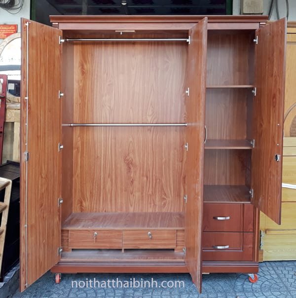 Tủ để quần áo MS 9720 - nhìn tổng thể