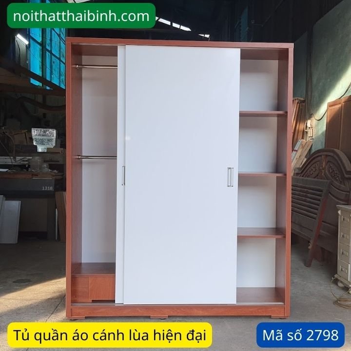 Tủ quần áo cửa lùa giá rẻ