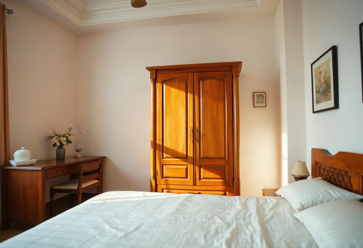 Tủ quần áo hướng Tây Nam mang lại sự bình yên