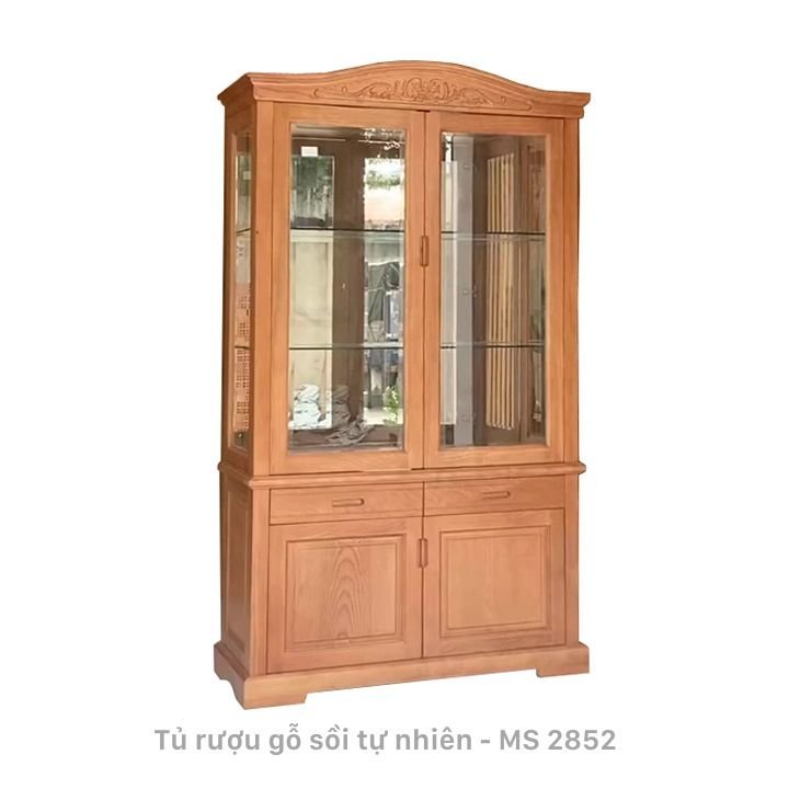 Tủ rượu gỗ sồi giá tốt