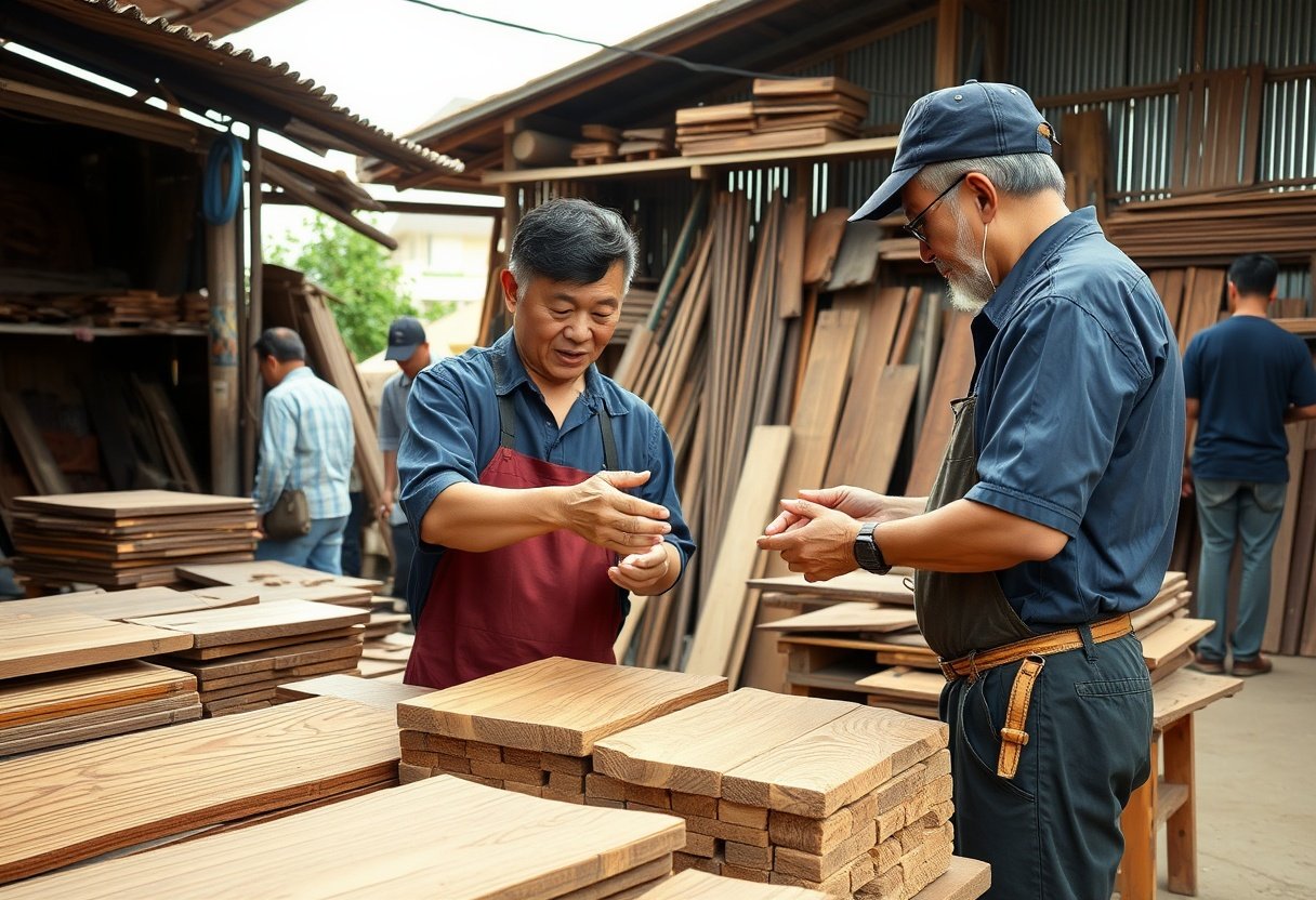 Tư vấn chọn mua gỗ xoan ta