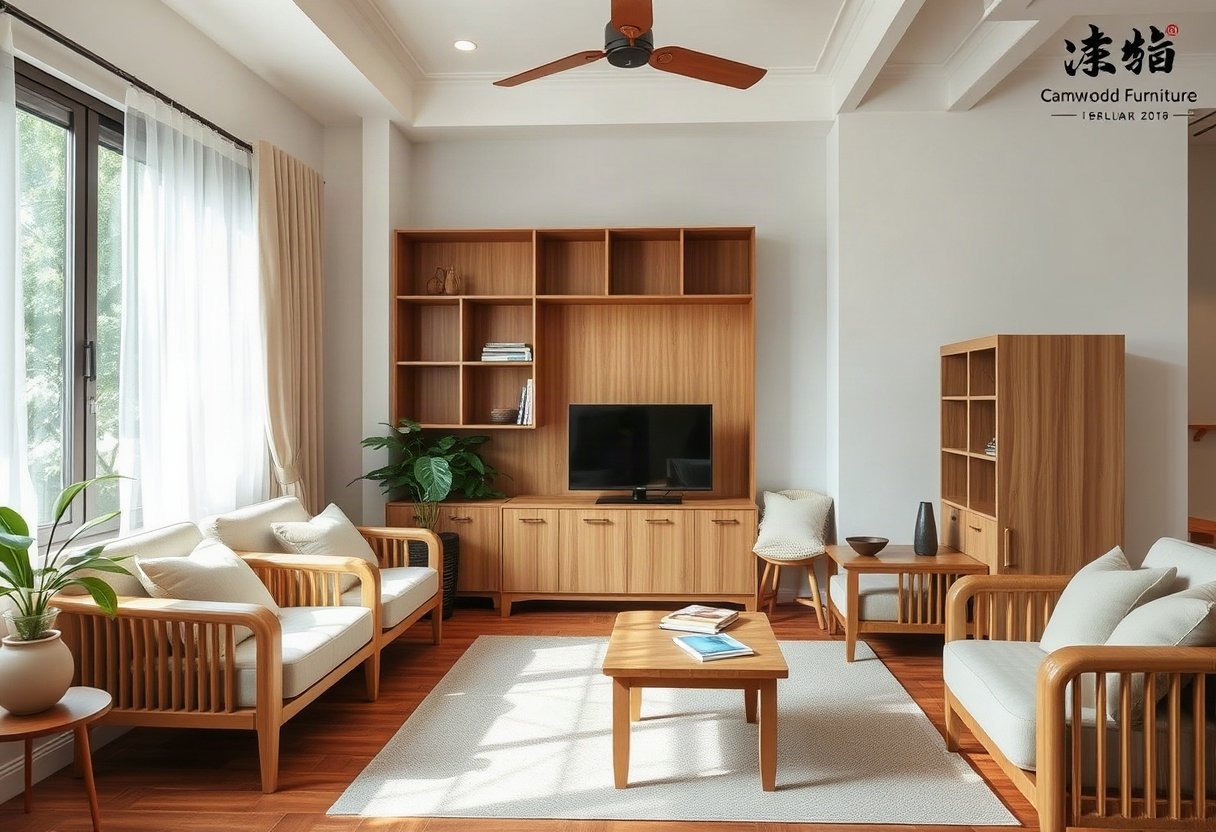 Ứng dụng của gỗ cẩm nghệ trong nội thất