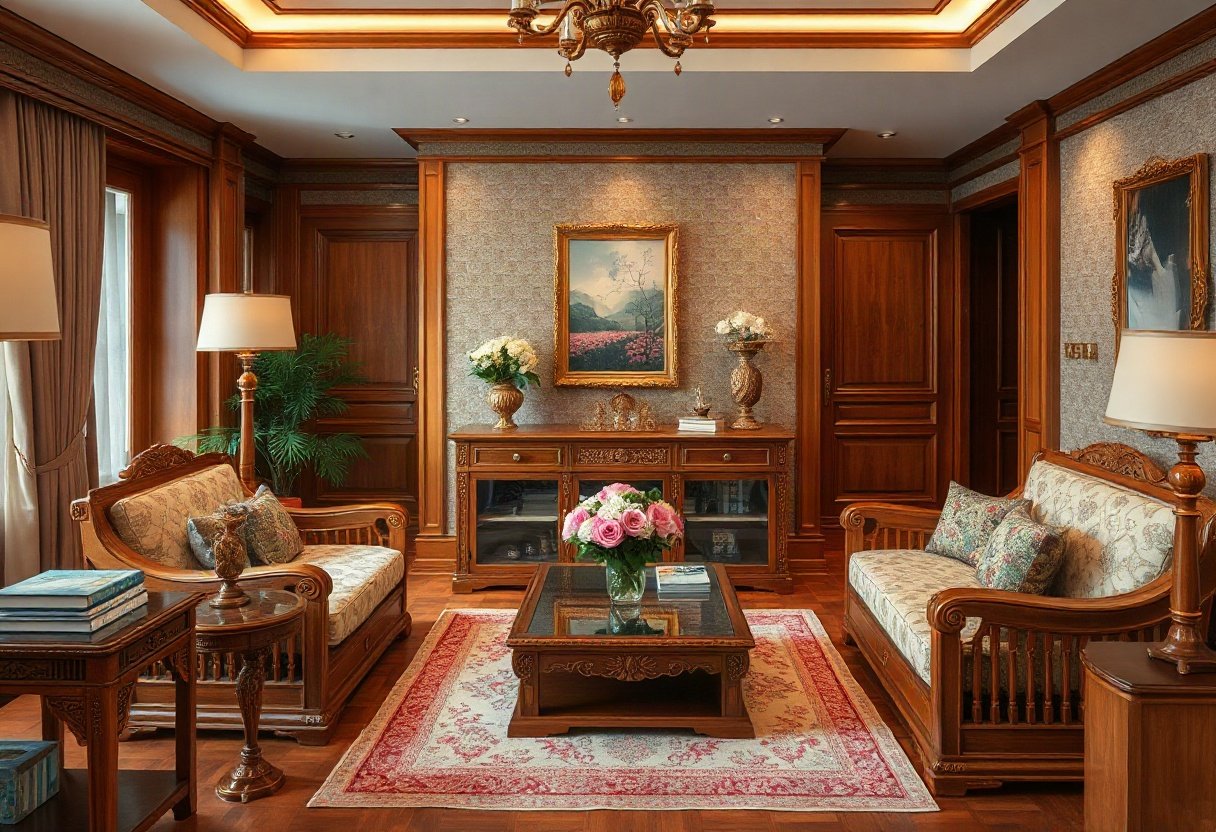 Ứng dụng gỗ vàng tâm trong đời sống