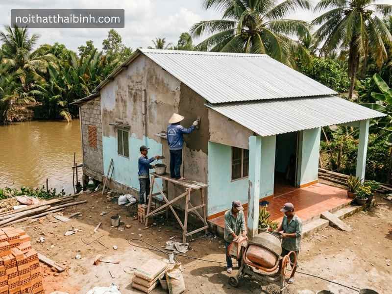 5 kinh nghiệm xương máu khi tự sửa nhà cấp bốn