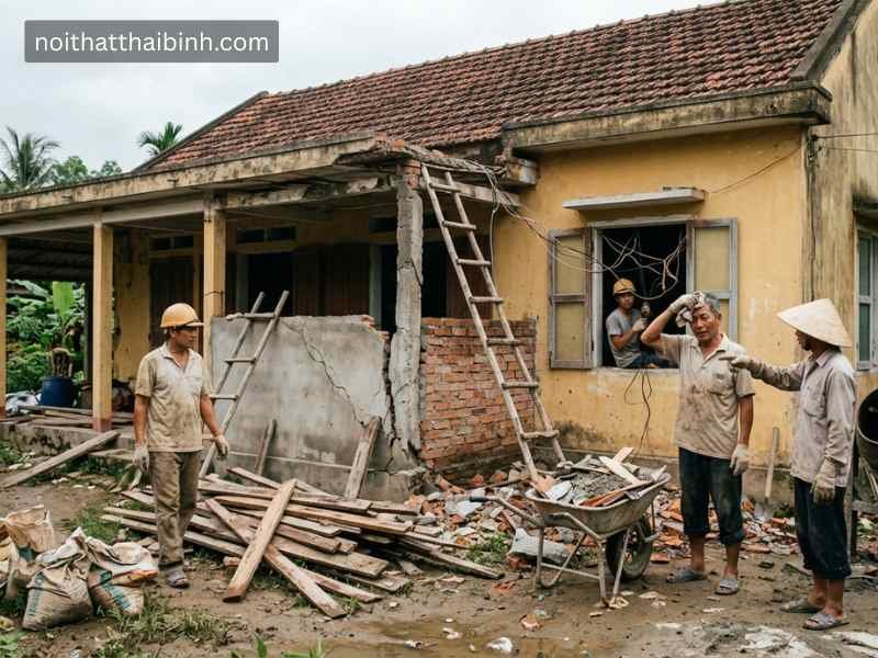5 kinh nghiệm xương máu khi tự sửa nhà cấp bốn