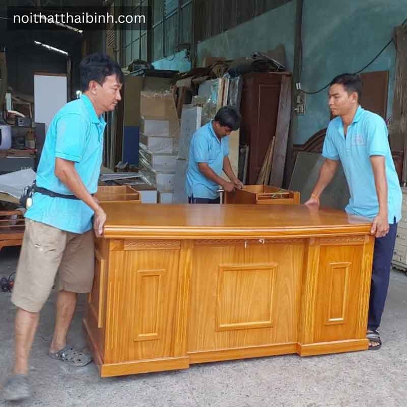 Bàn làm việc văn phòng gỗ