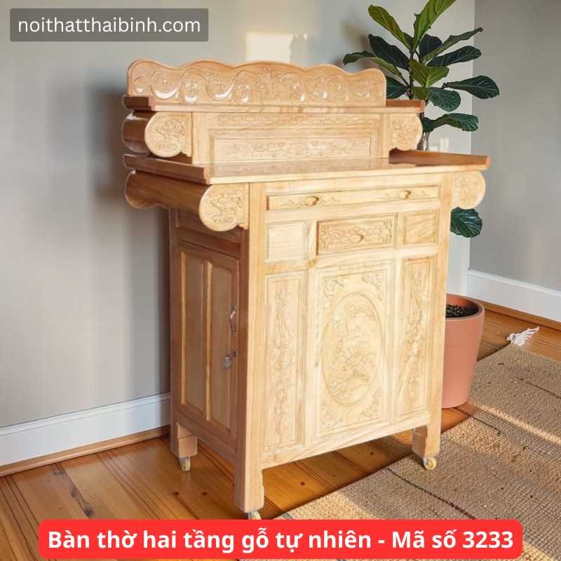 Bàn thờ gỗ gõ đỏ