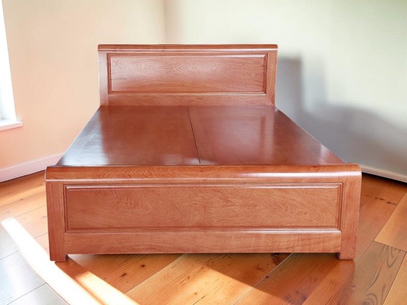 Các mẫu giường ngủ gỗ sồi đẹp được ưa chuộng