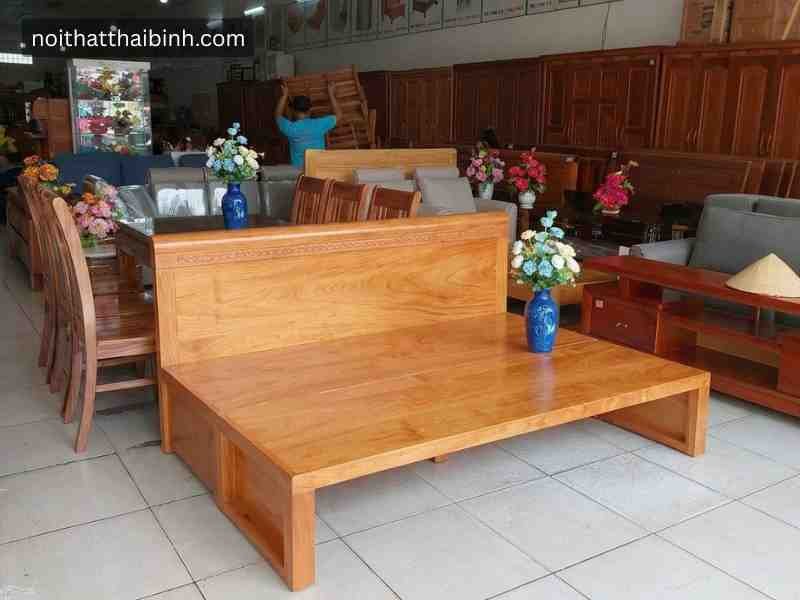 Giường gấp gỗ tự nhiên