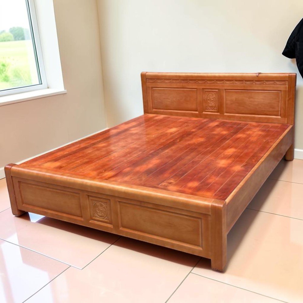 Giường Ngủ Gỗ tự nhiên đẹp