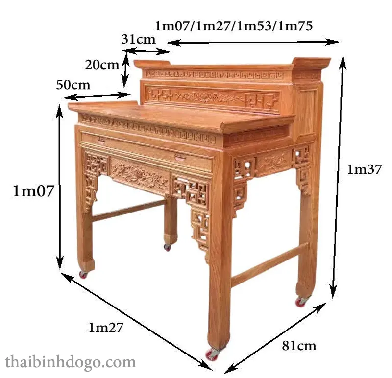 Bàn thờ 2 tầng hiện đại - Mã số 3357