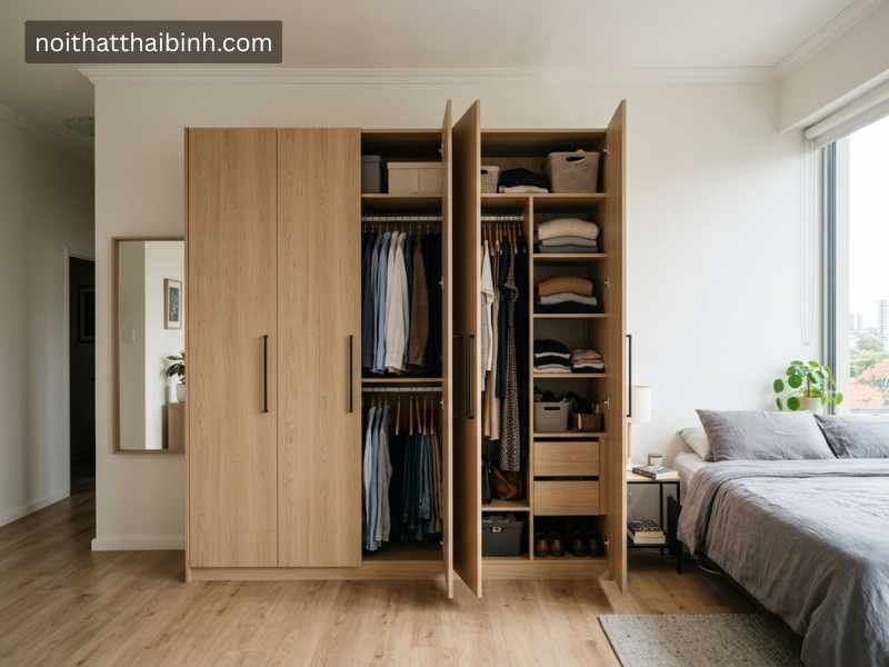 Kích thước tủ quần áo tiêu chuẩn