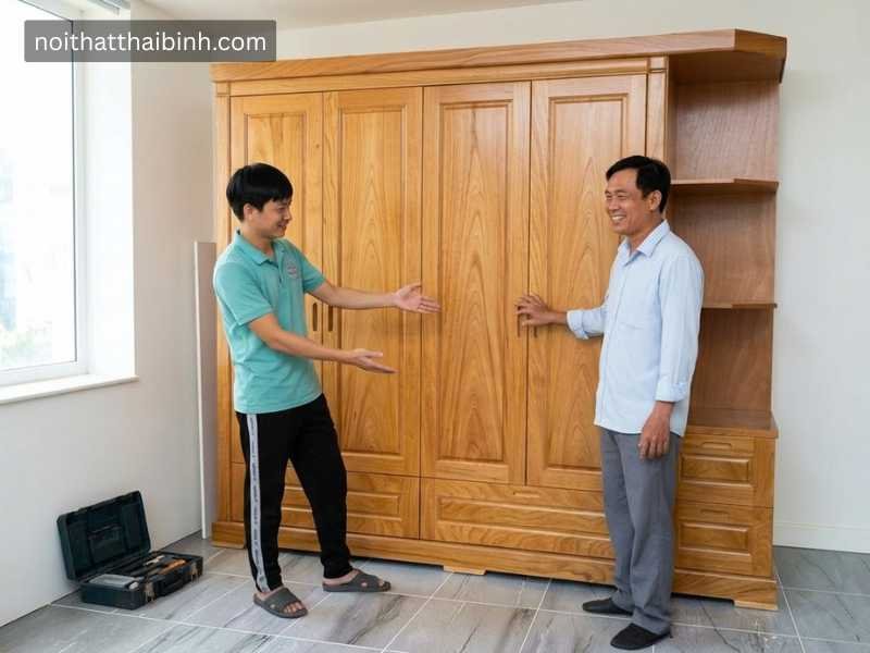 Tủ quần áo gỗ Anh Minh Đức (TP. Thủ Đức, TP.HCM)