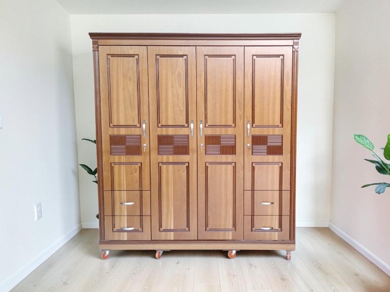 Tủ quần áo gỗ tự nhiên uy tín tại TPHCM
