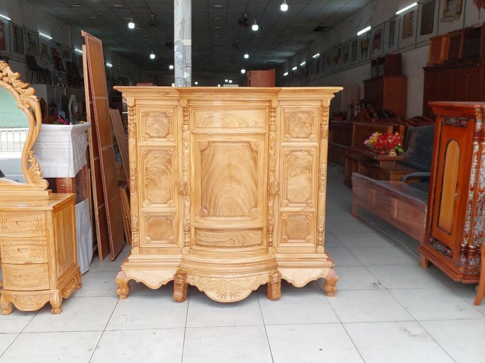 Tủ thờ gỗ tự nhiên cao cấp