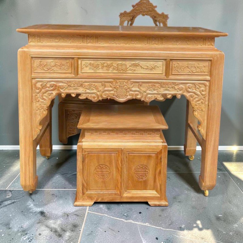 Vị trí đặt bàn thờ Phật và bàn thờ gia tiên trong nhà chuẩn phong thủy
