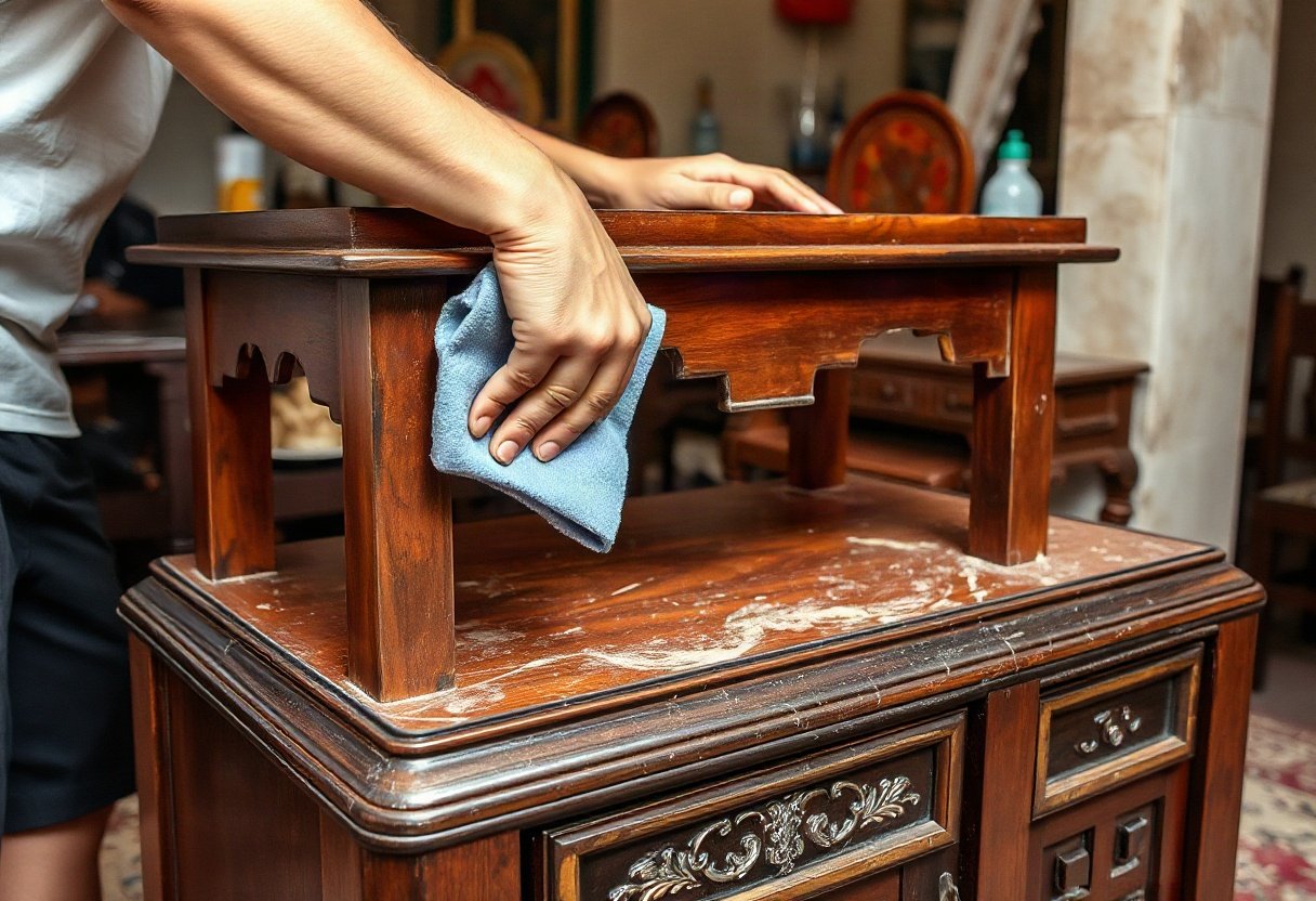 Vệ sinh và bảo trì gỗ găng