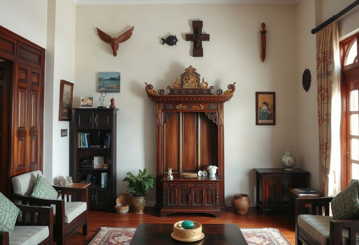Vị trí đặt tủ thờ trong ngôi nhà