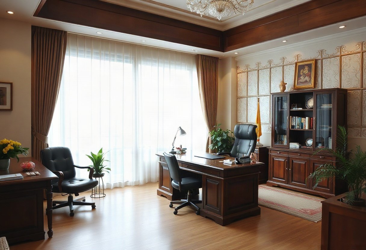 Vị trí nào là tốt nhất cho bàn giám đốc?